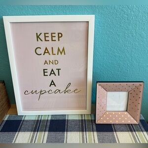 HOME DECOR Framed Art and Small Picture Frame